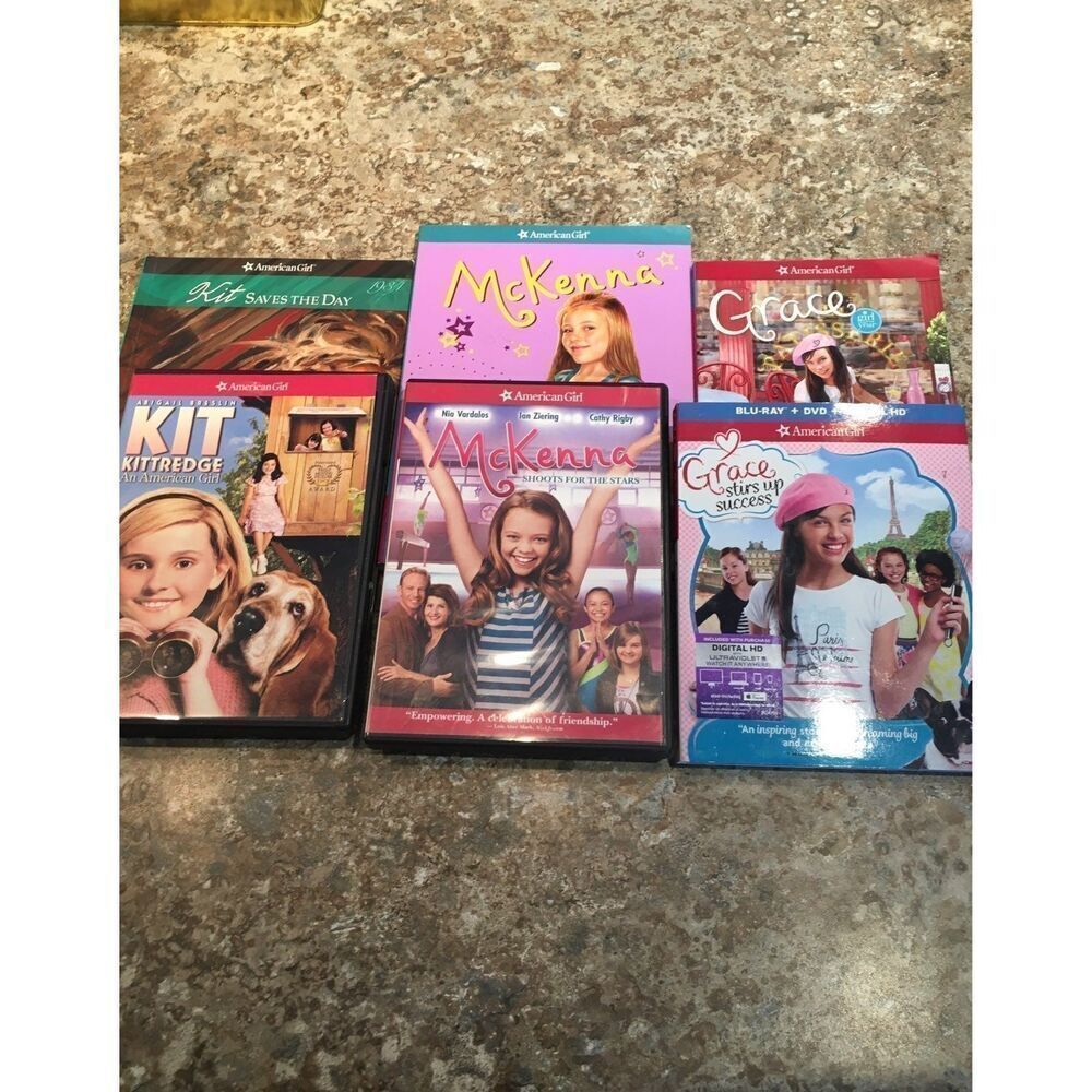3 American Girl Movies and 3 Books